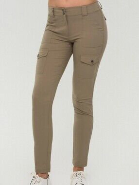Anatomie Kate Tan Cargo Pants Size Small
